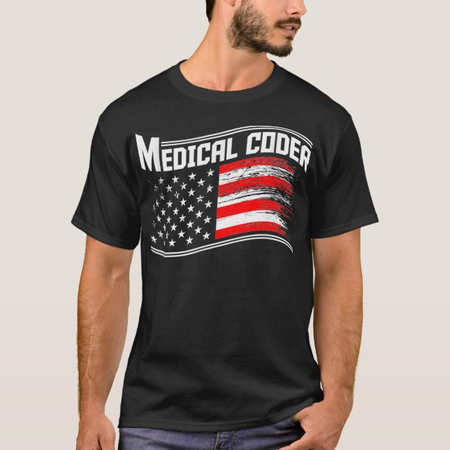 T-shirt Codage Médicale du refroidisseur _38 (Devant)