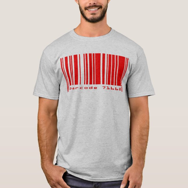 T-shirt Code barres (Devant)