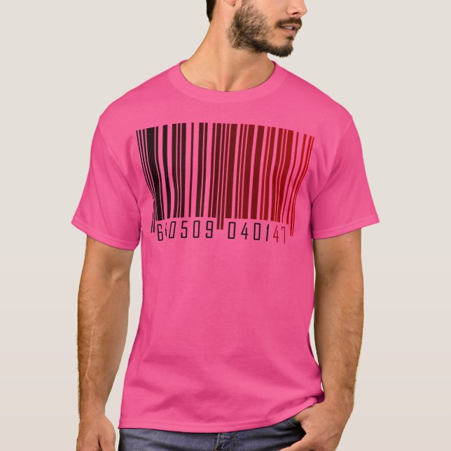 T-shirt Code-barres de l'agent 47 (Devant)
