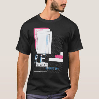 T-shirt Code Binaire Ordinateur Rétro Geek Programmeur Ner