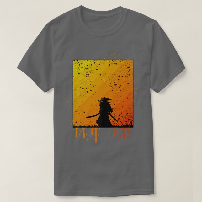 T-shirt Code Bushido Samurai Japon (Design devant)