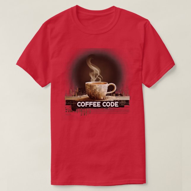 T-shirt Code café 2 (Design devant)
