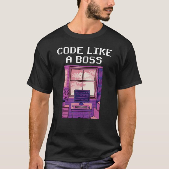 T-shirt Code comme un patron 3 (Devant)
