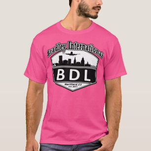 T-shirt Code de l'aéroport international Bradley