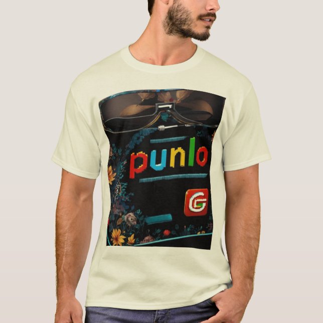 T-shirt Code floral : le design T Shirts Punlo Aesthetic   (Devant)
