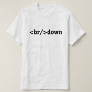 T-shirt code HTML