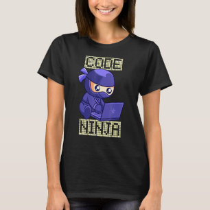 T-shirt Code Ninja Coder Software Developer Programmer It 