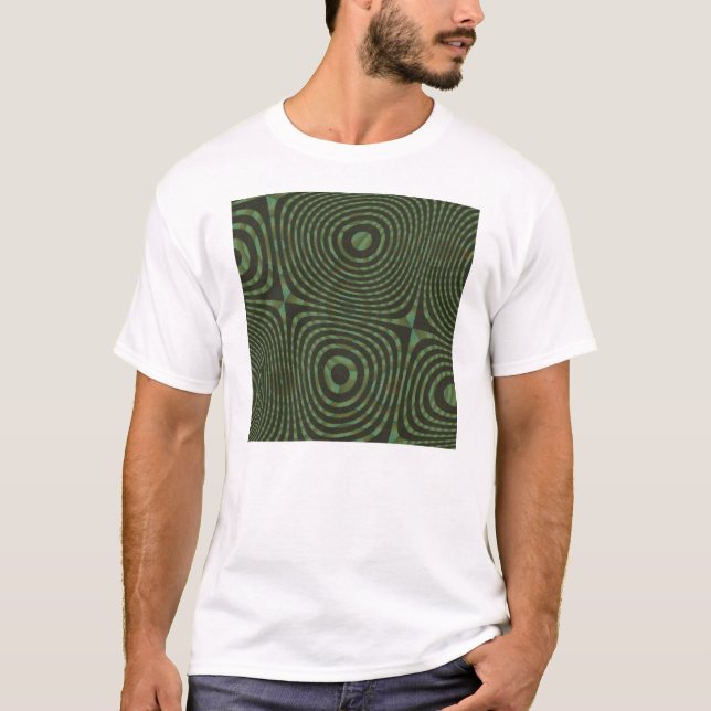 T-shirt Code opération blanche de pièce en t (Devant)