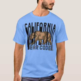 T-shirt Code ours CALIFORNIA ami