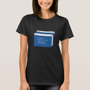 T-shirt Code programmeur de codage ordinateur