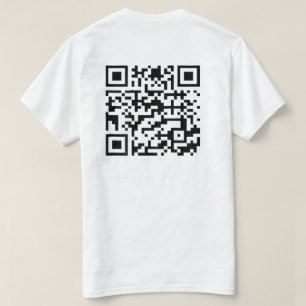 T-shirt Code QR de danse drôle du président Trump (au dos)