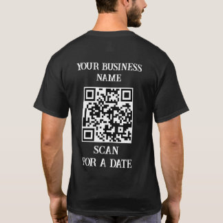 T-shirt Code QR Entreprise Customisé