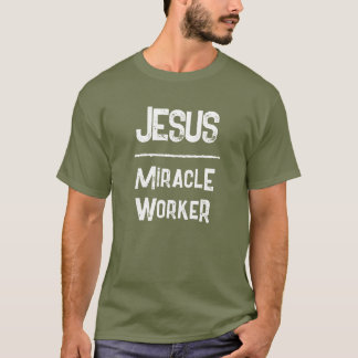 T-shirt Code QR Jésus Faiseur de Miracles Écritures Chréti