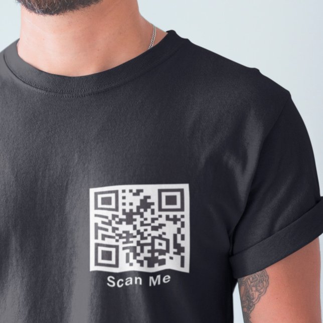 T-shirt Code QR personnalisé pour (Créateur téléchargé)
