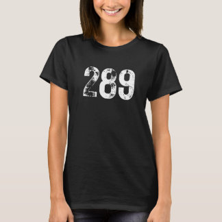 T-shirt Code régional 289 Hamilton ON Téléphone mobile Zon