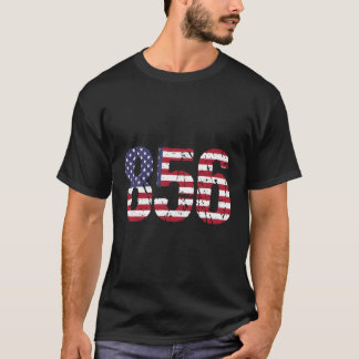 T-shirt Code régional 856 du New Jersey