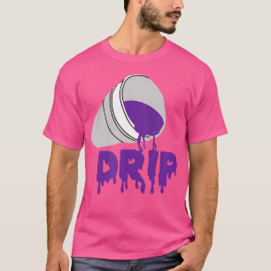 T-shirt Codeine Dream Driam Purple Hip hop Rap Social Medi