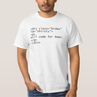 T-shirt Codera pour la bière
