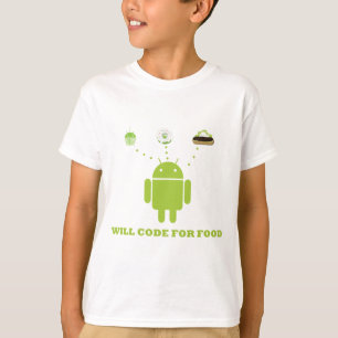 T-shirt Codera pour la nourriture (le programmateur de