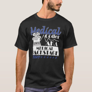 T-shirt Codeur médical alias héros de l'arrière-scène médi