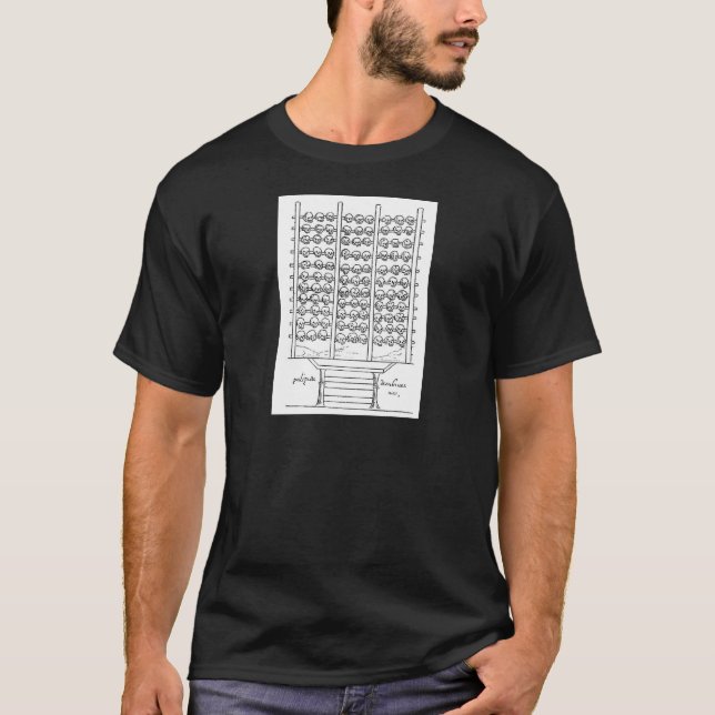 T-shirt Codex Duran de la tzompantli aztèque (Devant)