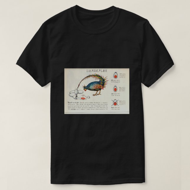 T-shirt Codex sérapinique (Design devant)