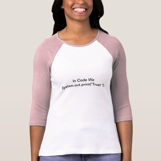 T-shirt Codez-nous font confiance (Devant)