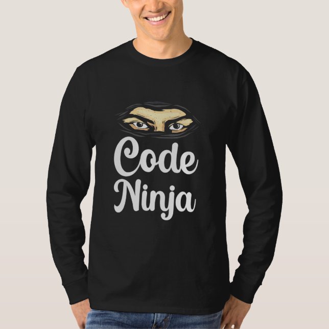T-shirt Coding Programmer Nerd Software Developer Geek Cod (Devant)