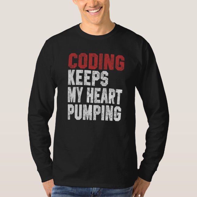T-shirt Coding Women Men Code Developer Programming Geek A (Devant)