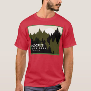 T-shirt Codorus State Park Pennsylvanie Forest Sunrise