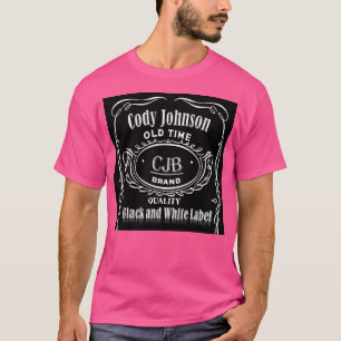 T-shirt Cody Johnson - Album Étiquette Noir Et Blanc 2011