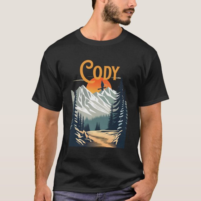 T-shirt Cody Randonnée (Devant)