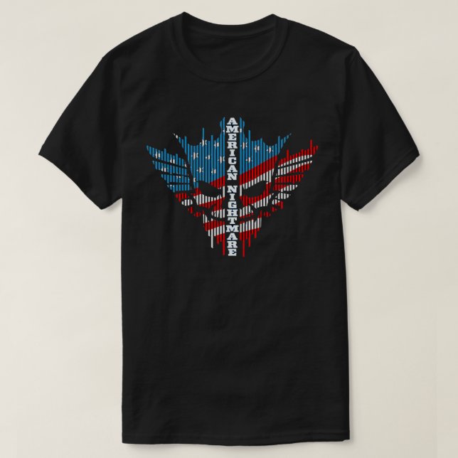 T-shirt Cody Rhodes American Nightmare Stripes Enfants TSh (Design devant)