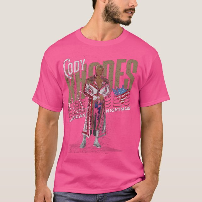 T-shirt Cody Rhodes Slant (Devant)