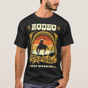 T-shirt Cody Wyoming Rodeo Capitale du Monde Tourisme So