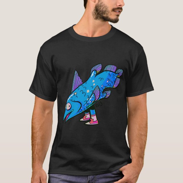 T-shirt Coelacanthe Sea Legs (Devant)