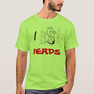 T-shirt Coeur