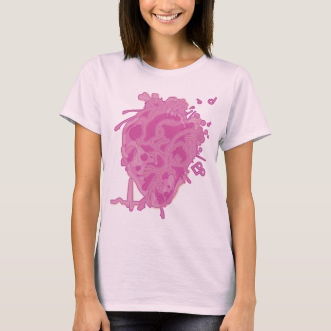 T-SHIRT COEUR (Devant)