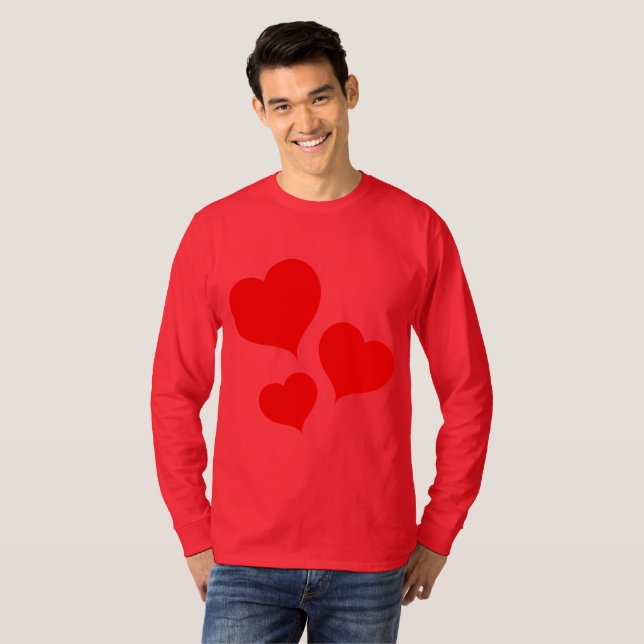 T-shirt coeur (Devant entier)
