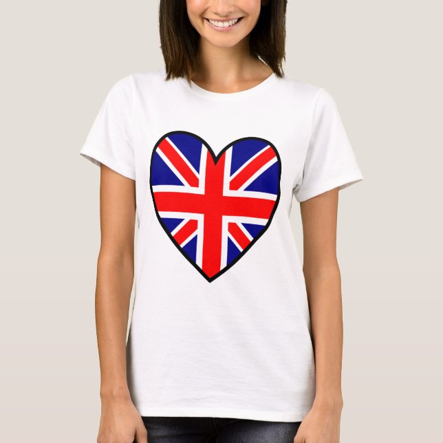 T-shirt Coeur 2univojack (Devant)