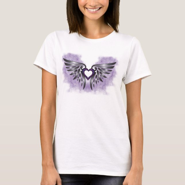 T-shirt Coeur à ailes (Devant)