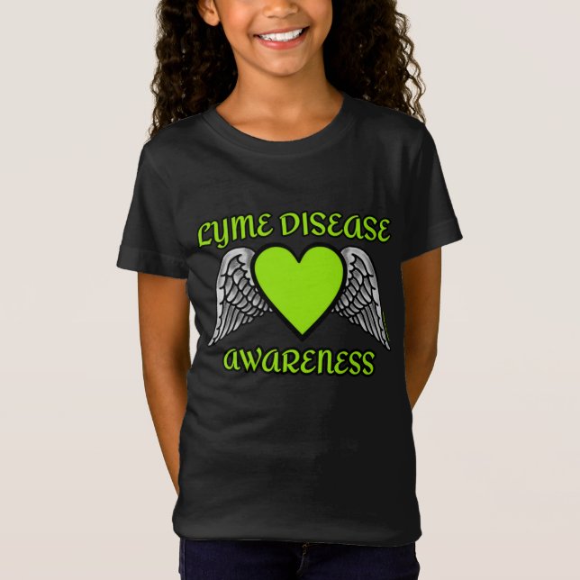 T-Shirt Coeur/ailes...Lyme (Devant)