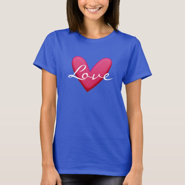 T-shirt Coeur Amour (Devant)