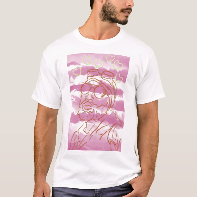T-shirt Coeur amoureux d'un garçon (Devant)