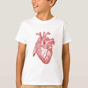 T-shirt Coeur Anatomique Rouge