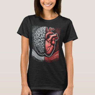 T-shirt Coeur anatomique Vs Médecine du cerveau Anatomie S