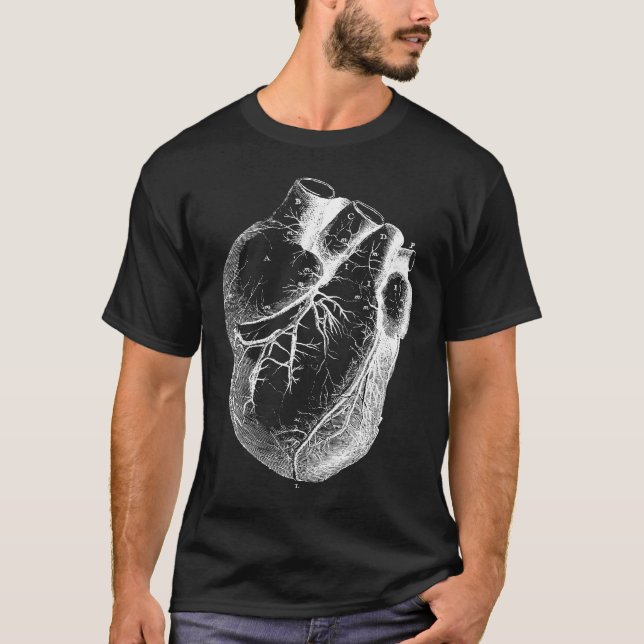 T-shirt Coeur anatomiquement correct (Devant)