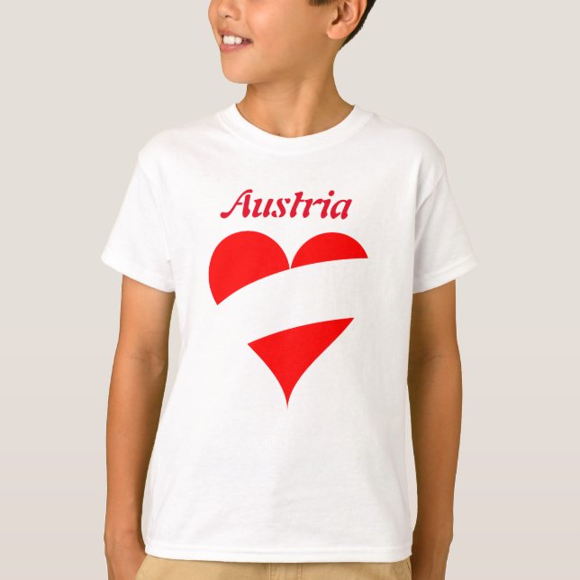 T-shirt Coeur autrichien (Devant)