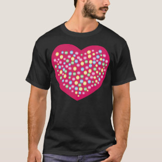 T-shirt Coeur avec poney riders école
