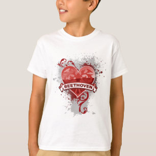 T-shirt Coeur Beethoven
